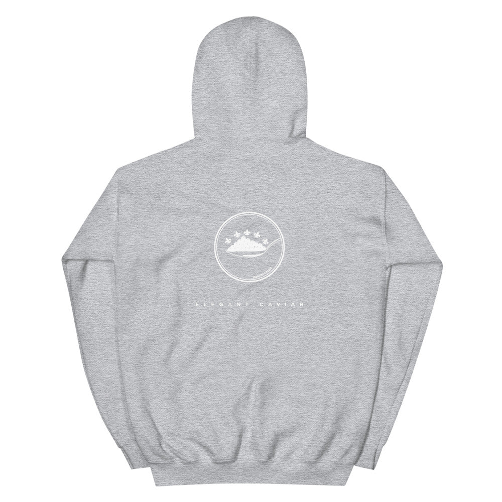 Classic Caviar Hoodie (front & back)